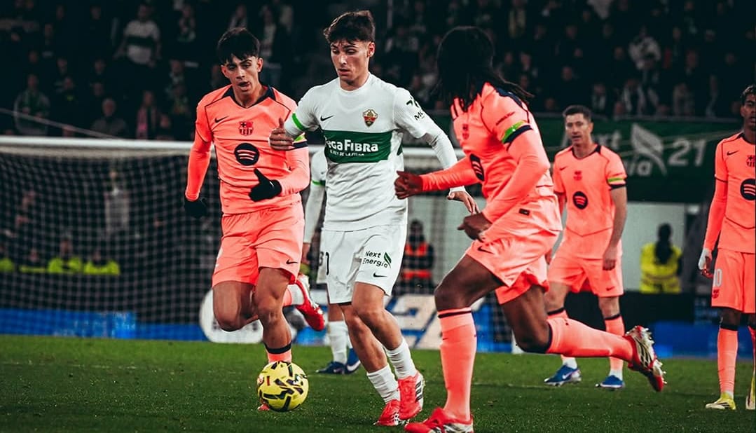 Analisis Barcelona vs Elche: Pressing Tinggi Tuan Rumah Jadi Celah Kemenangan Blaugrana