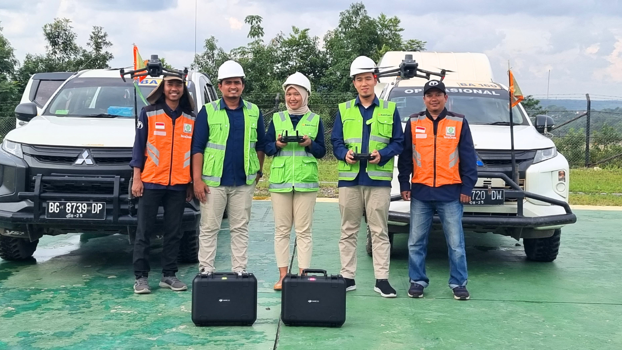 Pelatihan Drone Terra Drone Indonesia untuk Tingkatkan Efisiensi PT Bukit Asam