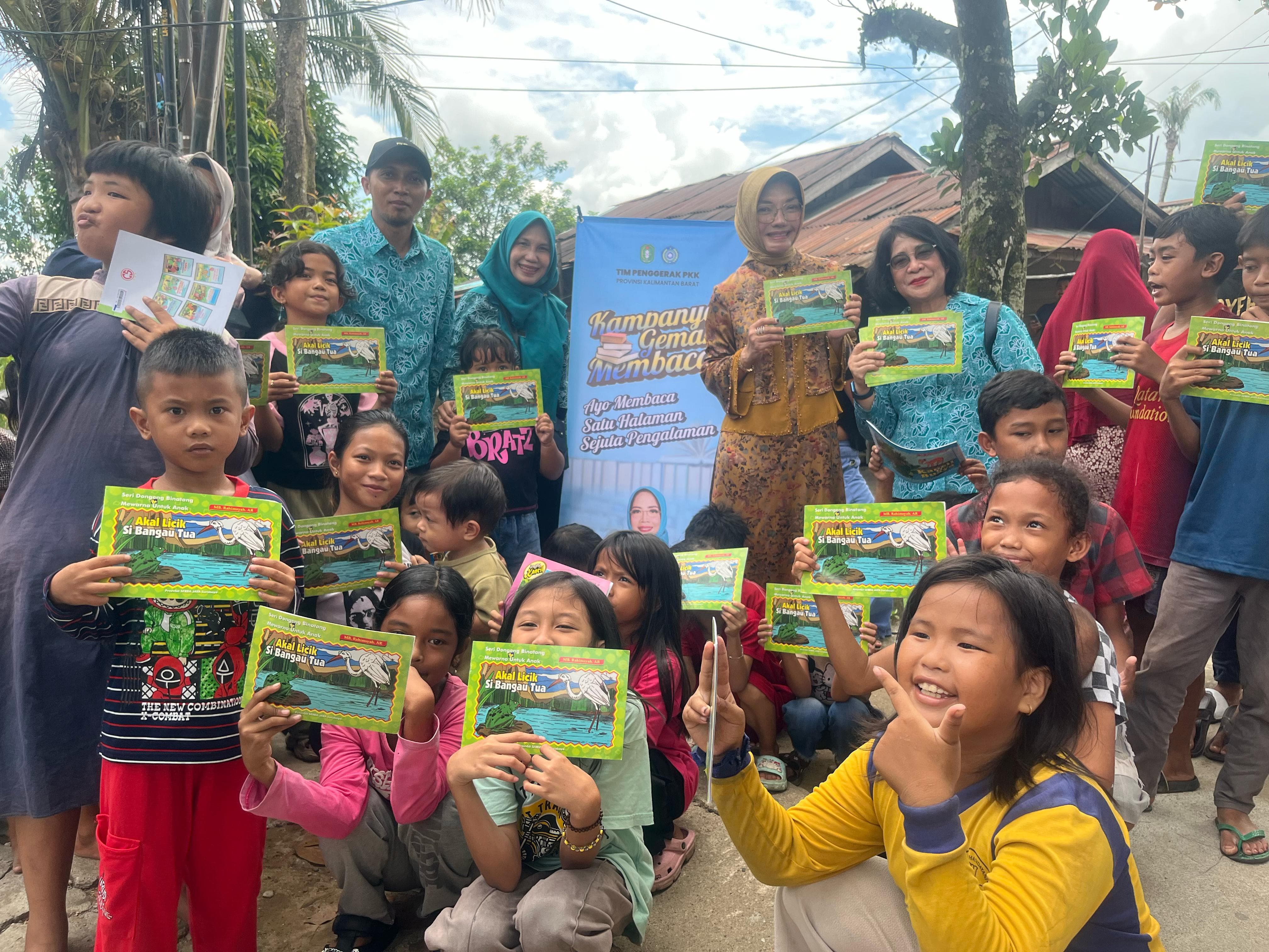 Inovasi PKK Pontianak Tingkatkan Minat Baca Anak Lewat Rumah Dongeng