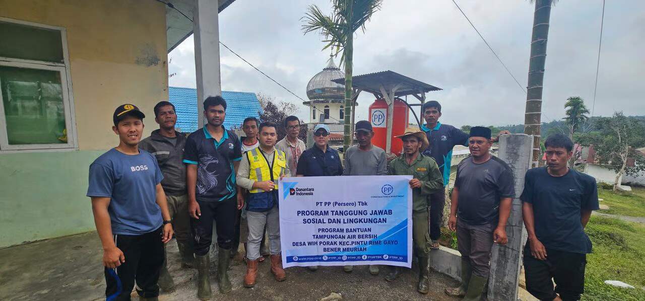 PTPP Salurkan 5 Program untuk Korban Banjir Aceh