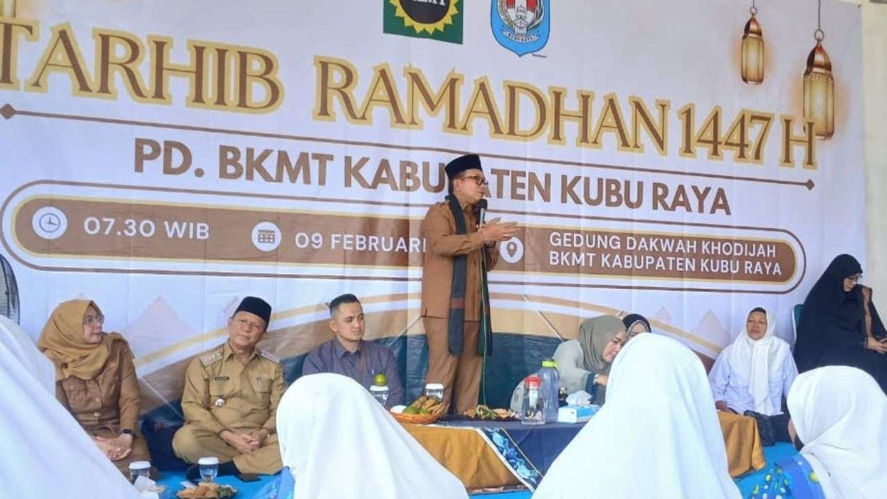 Bupati Sujiwo Dorong Kemandirian BKMT di Kubu Raya