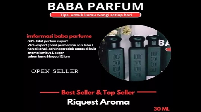 Baba Parfum Terima Reseller Untuk Dapat Harga Paling Murah, Simak Keunggulan Jadi Reseller Baba Parfum!