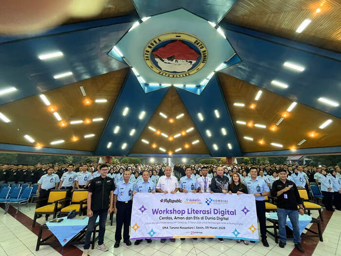 Seminar Literasi Digital MyRepublic untuk 900 Pelajar di Taruna Nusantara