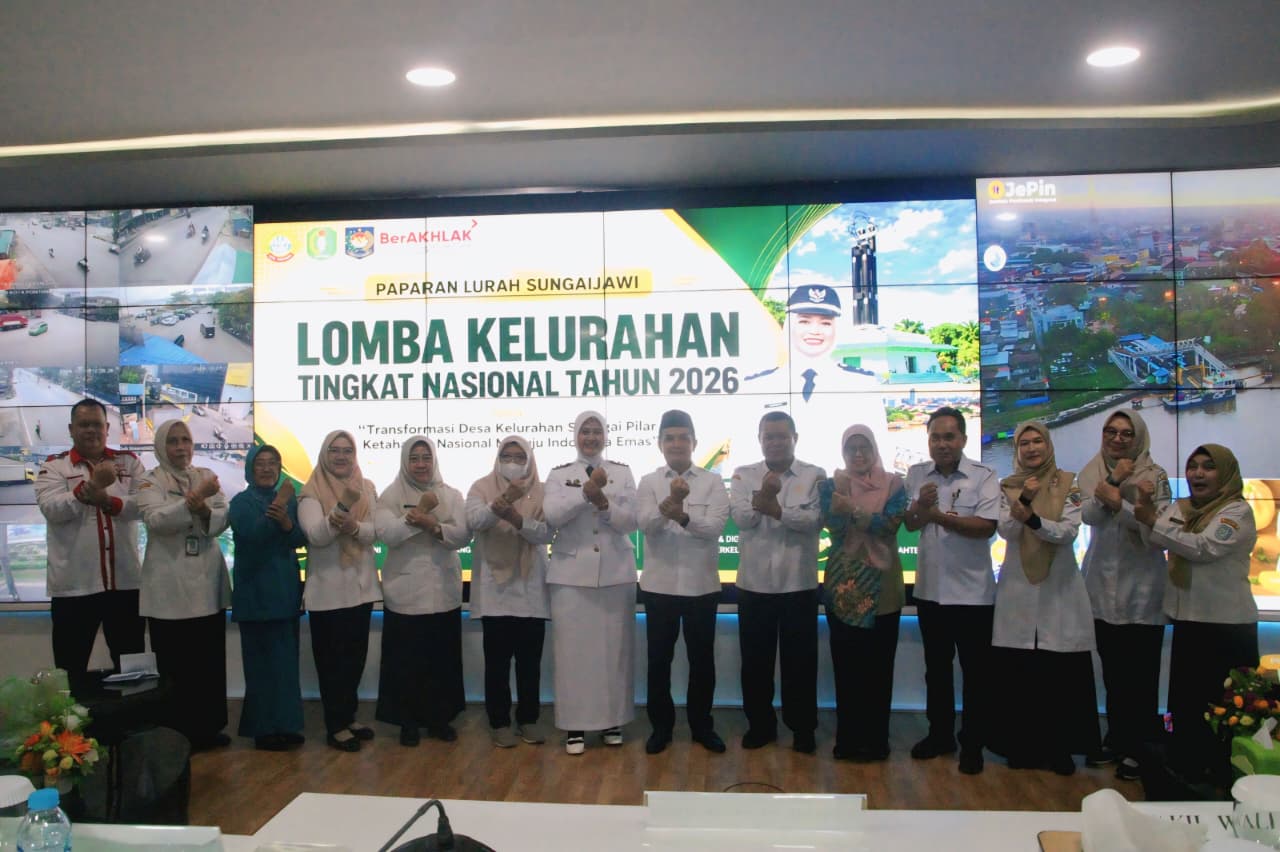 Sungai Jawi Wakili Kalbar di Penjaringan Kelurahan Berprestasi Nasional 2026