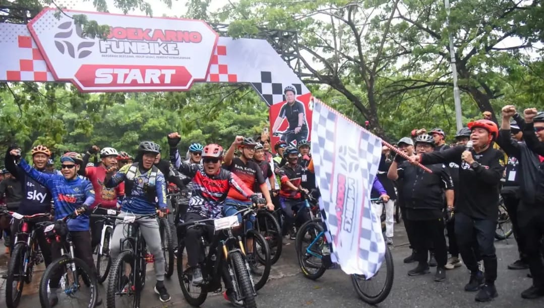 Soekarno Fun Bike Kubu Raya Sukses Digelar Tanpa Gunakan APBD