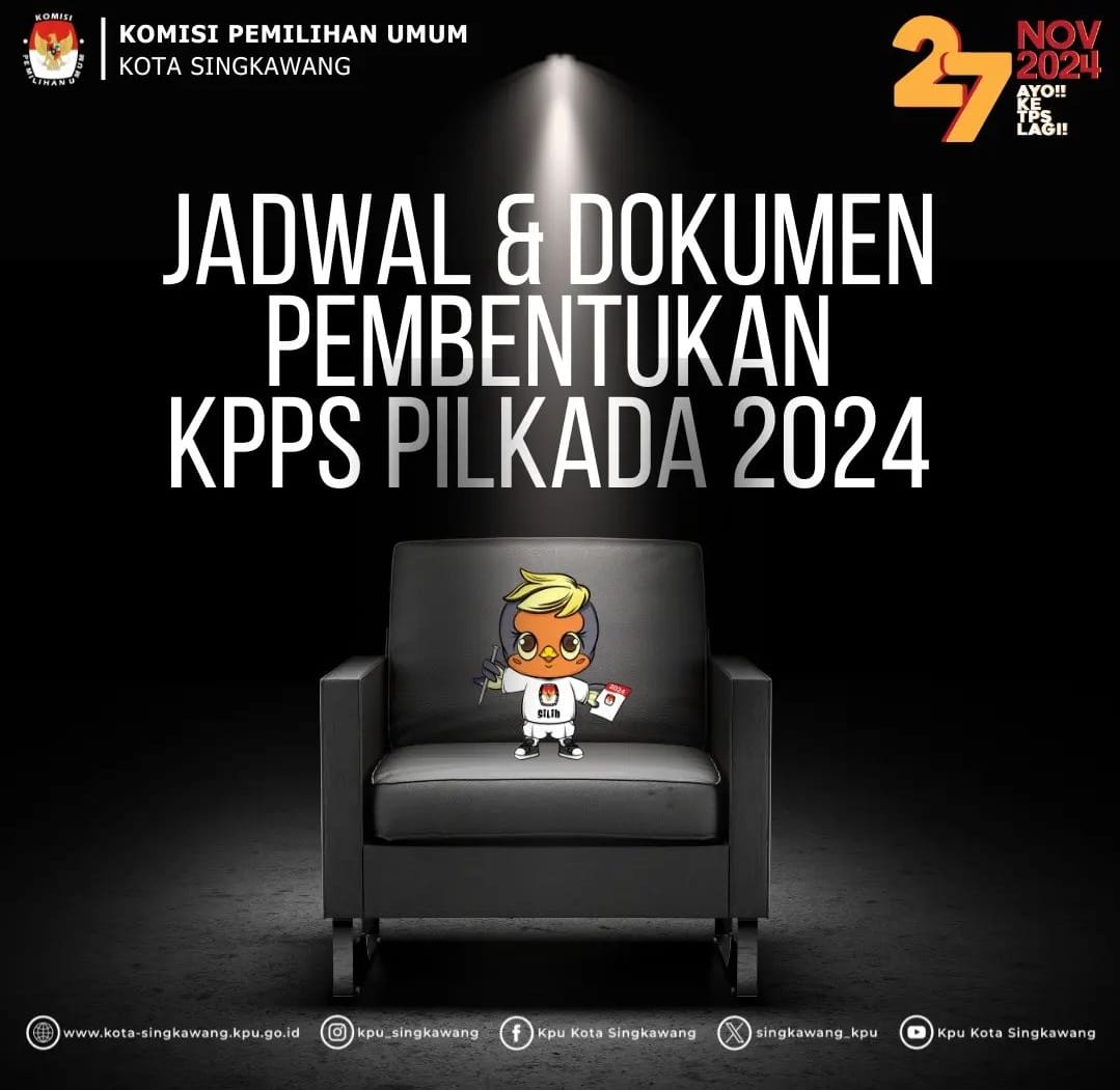 KPU Kota Singkawang Open Rekrutmen KPPS, Ini Dia Syarat dan Jadwal Lengkapnya!