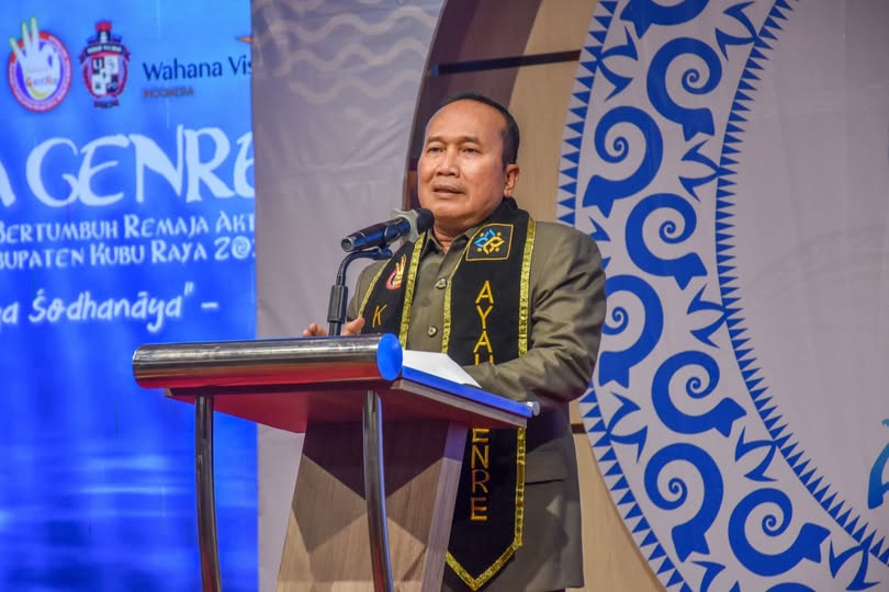 Bupati Sujiwo Ajak Pemuda Kubu Raya Berperan Aktif dalam Pembangunan Daerah