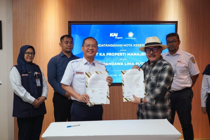 KAI Properti Jalin Kerja Sama Strategis dengan PT Pandawa Lima Putra (Liwet Asep Stroberi)