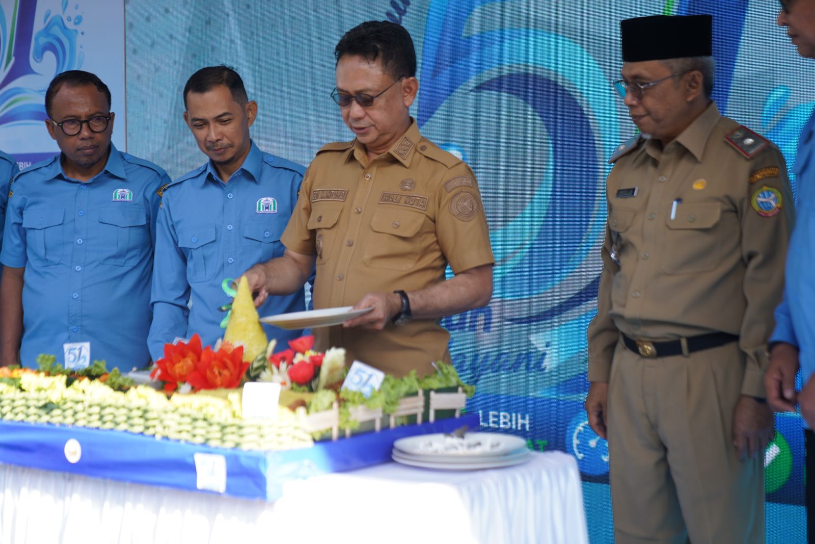 HUT PDAM Pontianak ke-51, Wako Edi Kamtono Minta Pelayanan Ditingkatkan
