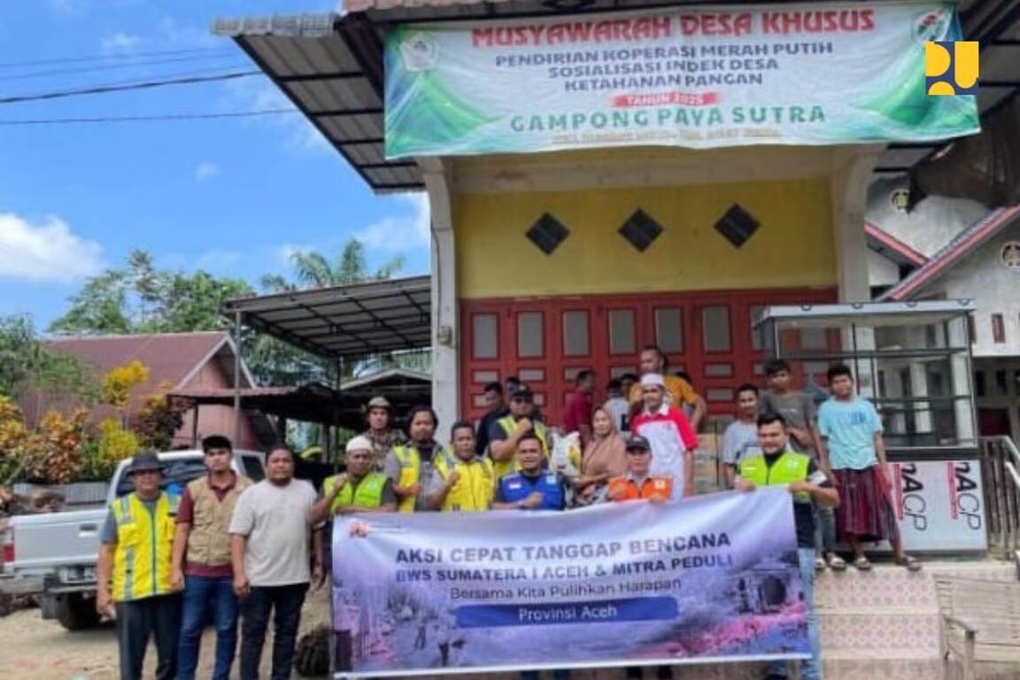 Kementerian PU Tambah Alat Berat untuk Tangani Banjir dan Longsor di Aceh