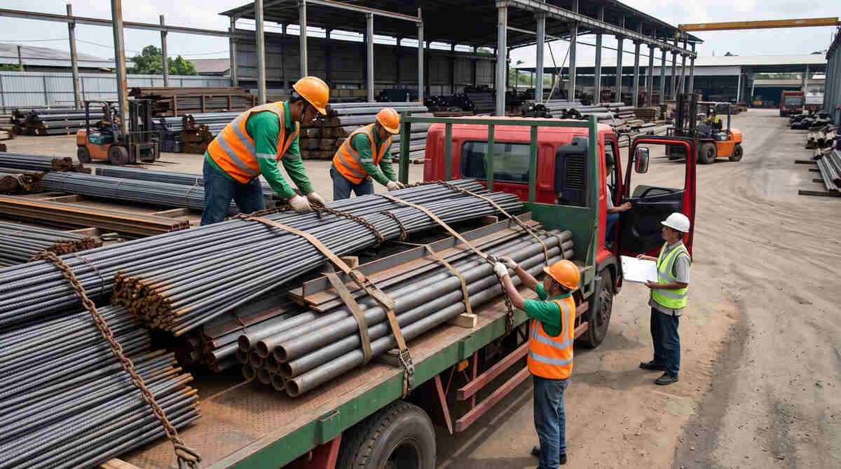 Besi Datang Tepat Waktu, Ini yang Disiapkan Sentral Besi Pratama Putra
