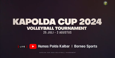 Jadwal Kapolda Cup Kalbar 2024 Kamis 25 Juli, Live 10.00 WIB di YouTube Humas Polda Kalbar!