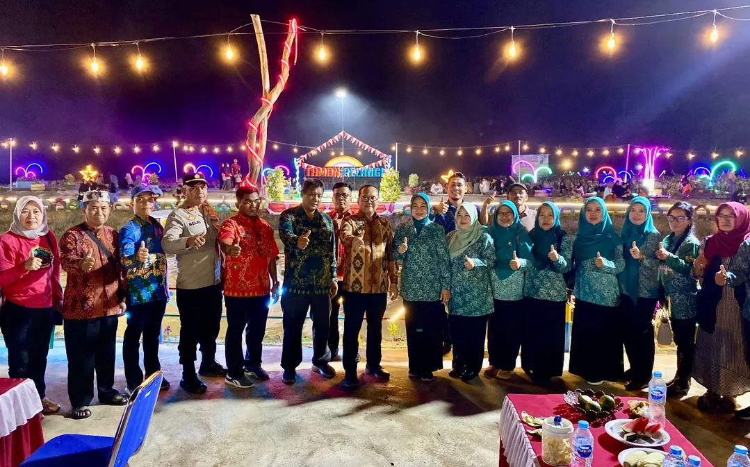 Bupati Kubu Raya Resmikan Taman Pelangi, Ruang Publik Baru di Terentang Hilir