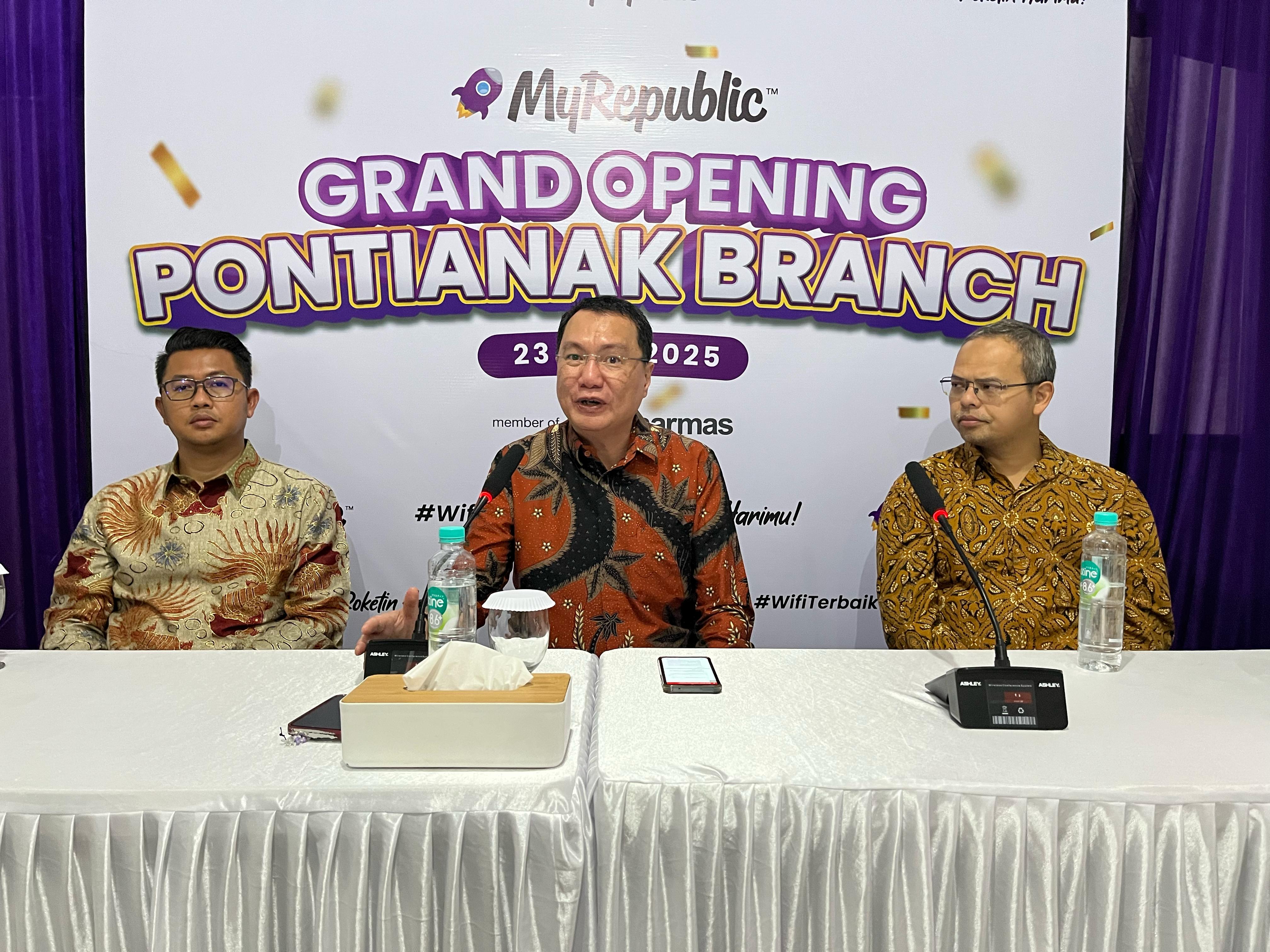 MyRepublic Perluas Jaringan di Kalbar, Internet Sudah Jadi Nafas Kehidupan Digital