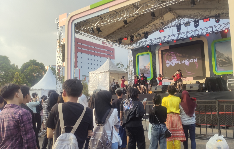 Honda Kalbar Launching All New BeAT, Undang Geisha Guncangkan Kota Pontianak