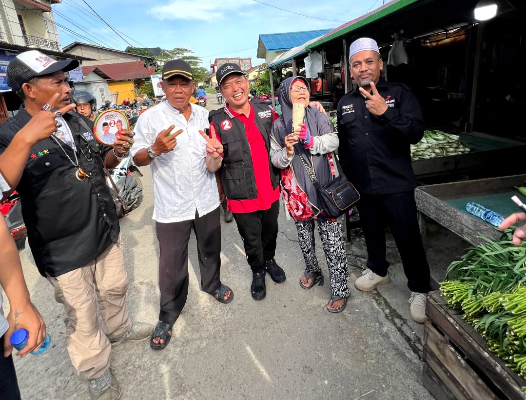 Blusukan ke Pasar Masuka Sintang, Norsan Nilai Pentingnya Penataan Infrastruktur Pasar