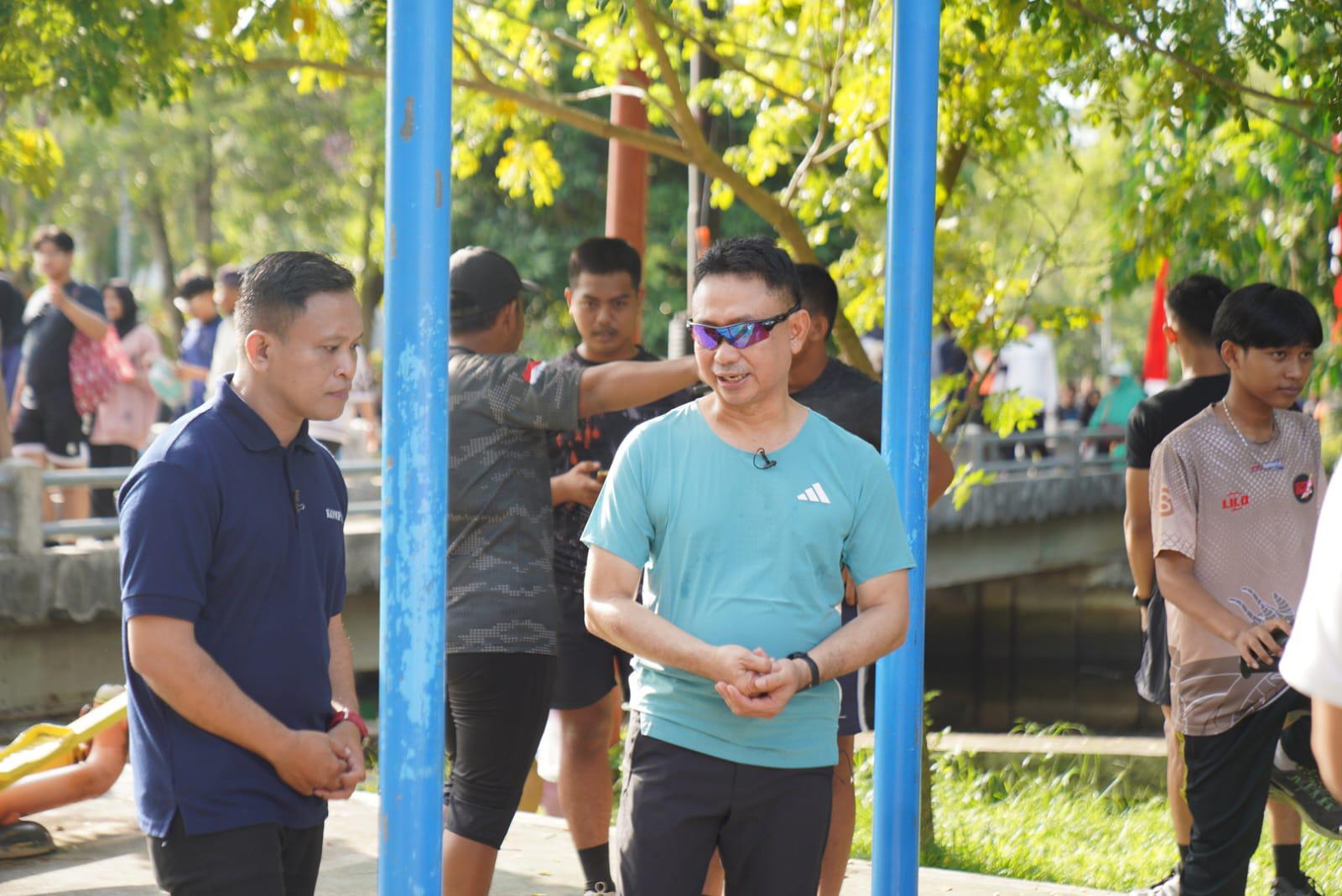 CFD Diminati Ribuan Warga, Wali Kota Pontianak Dorong Pemanfaatan Ruang Terbuka untuk Kesehatan dan Ekonomi
