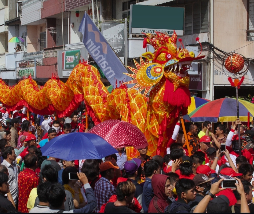 39 Replika Naga akan Memeriahkan Malam Cap Go Meh di Kota Pontianak, Berikut Rute Parade Naga!