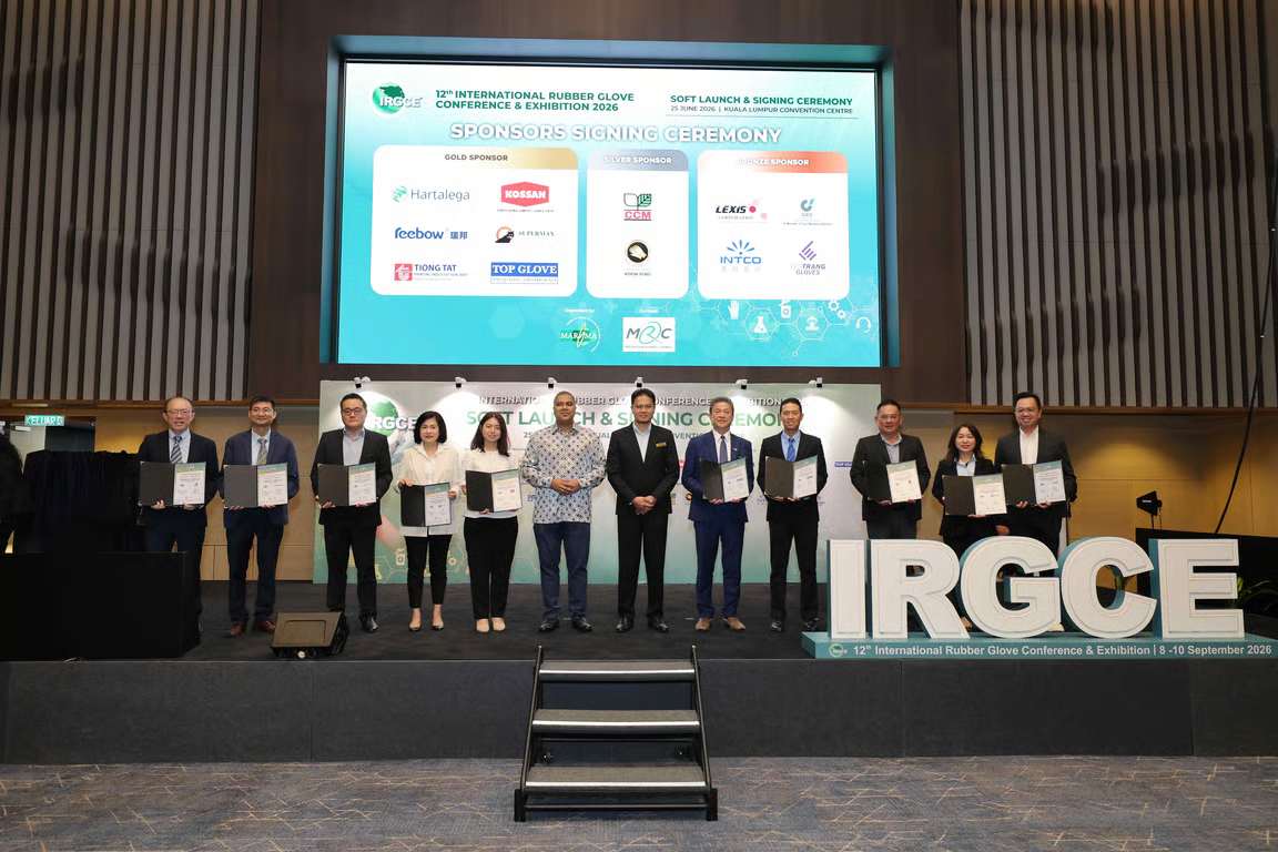 Indonesia Bergabung dalam Acara Pameran Sarung Tangan Karet Internasional Terbesar Sepanjang Sejarah