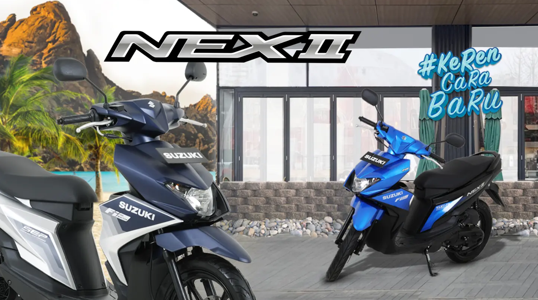 Suzuki NEX II, Skutik Keren dan Tangguh untuk Aktivitas Harian