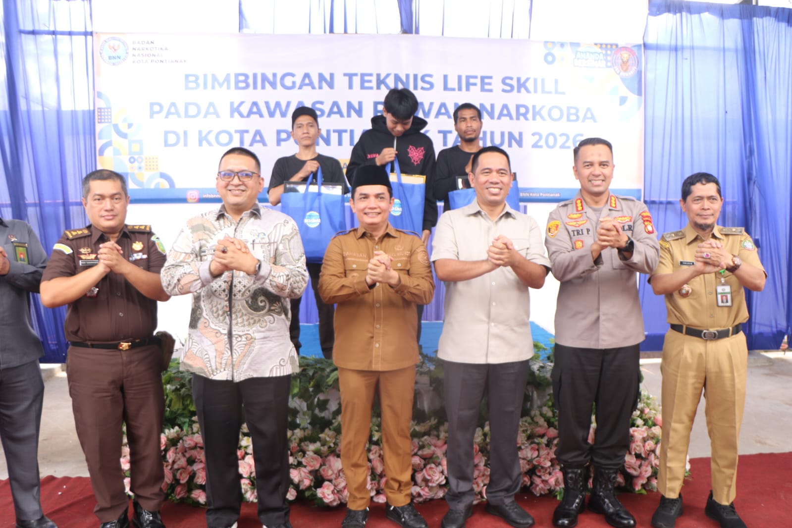 Cegah Penyalahgunaan Narkoba, Masyarakat Pontianak Dibekali Pelatihan Life Skill