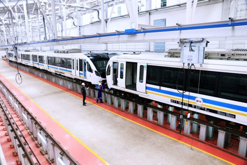 KAI Divre III Palembang dan BPKARSS Optimalkan Perawatan Sarana di Depo LRT Untuk Kelancaran Operasional