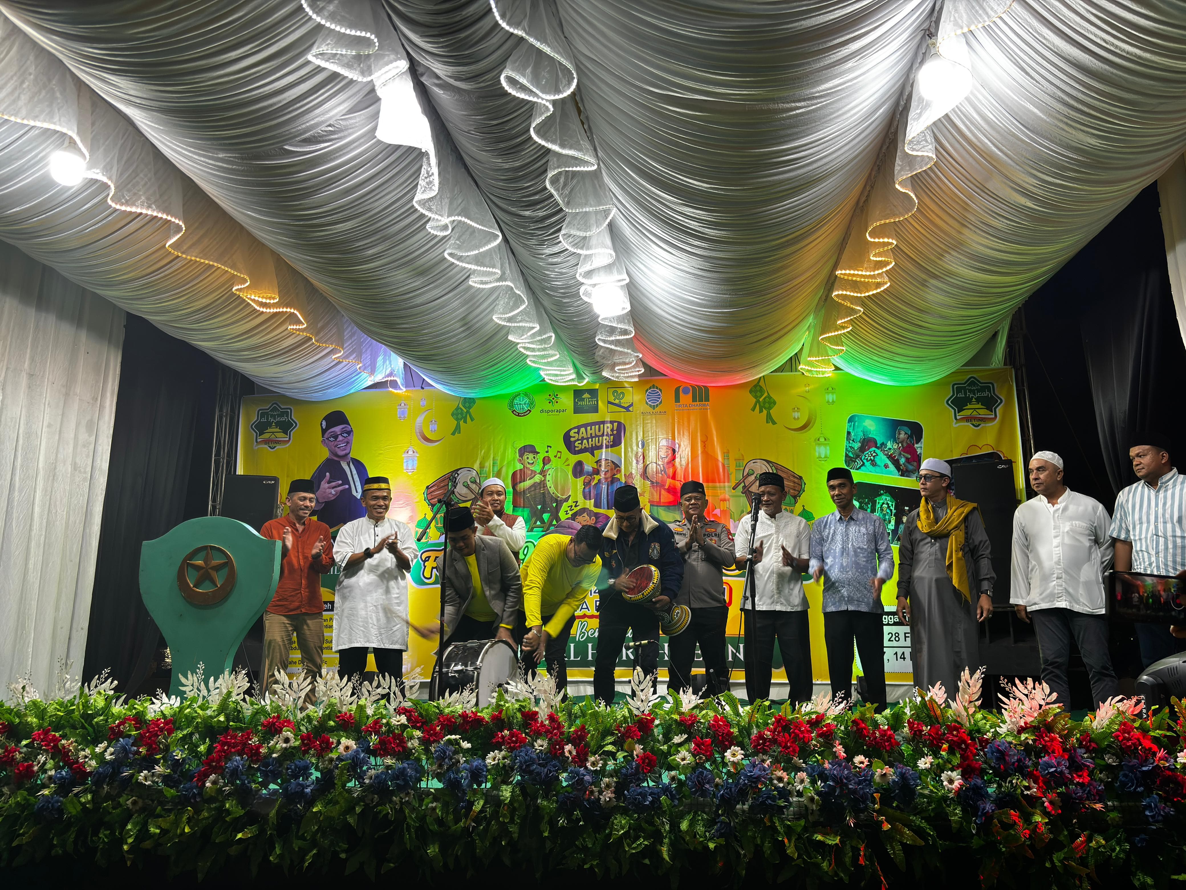 Festival Bangun Sahur Pontianak Jadi Etalase Budaya Sungai