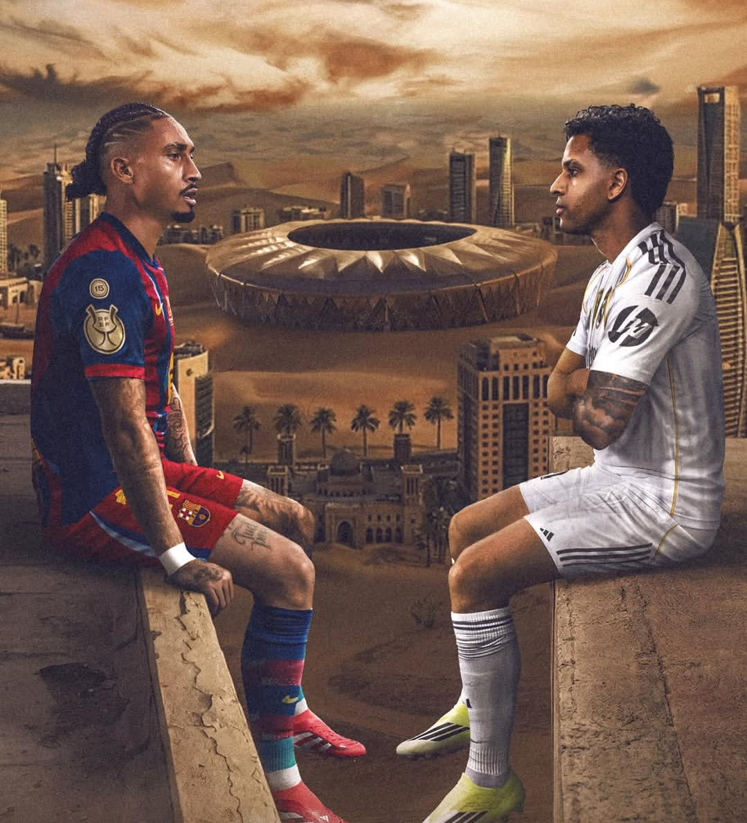 Link Live Streaming Barcelona vs Real Madrid, Senin 12 Januari 2026 pukul 02.00 WIB