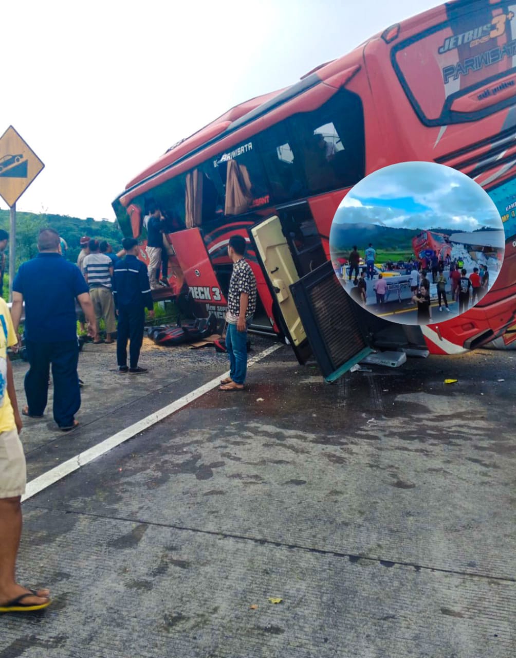 Kecelakaan Maut di Tol Pandaan-Malang, Empat Tewas Termasuk Sopir Bus