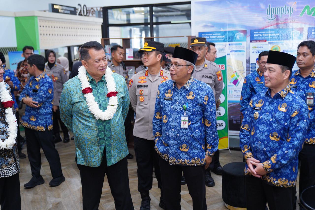 Wamen PAN-RB Puji MPP Kota Pontianak Bernuansa Sungai Kapuas