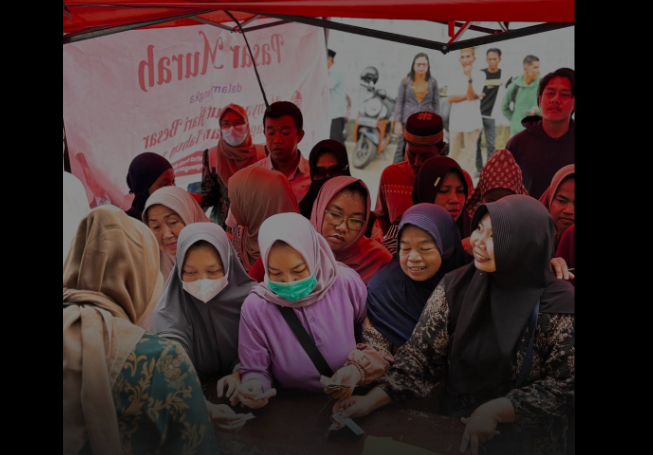 Operasi Pasar di Serdam, Bupati Sujiwo: Redam Lonjakan Harga