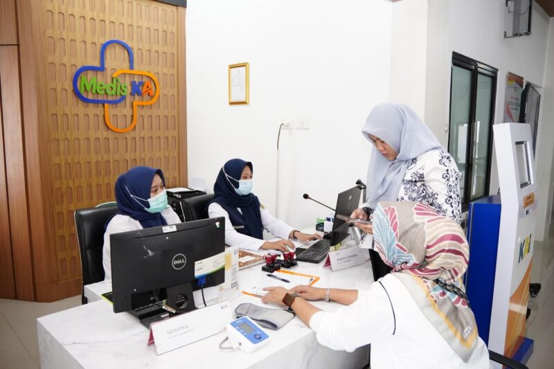 KAI Divre IV Tanjungkarang Mantapkan Komitmen Layanan Kesehatan Lewat Klinik Mediska