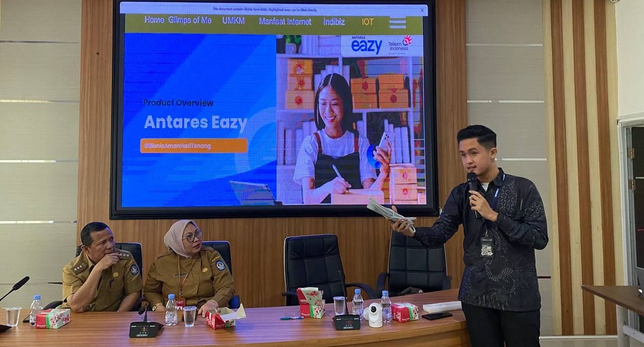 Indibiz dan Antares Eazy: Solusi Telkom untuk UMKM Kalbar Makin Maju