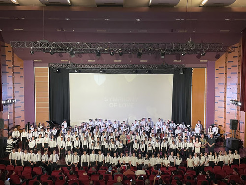 Kayne Hadipoespito, Siswa BINUS SCHOOL Simprug, Inisiasi Konser Amal 'Symphony of Love'