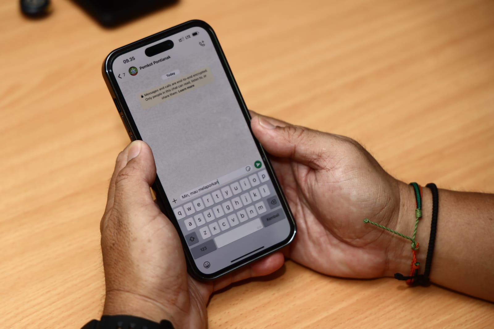 Pemkot Pontianak Buka Layanan Aduan dan Informasi via WhatsApp
