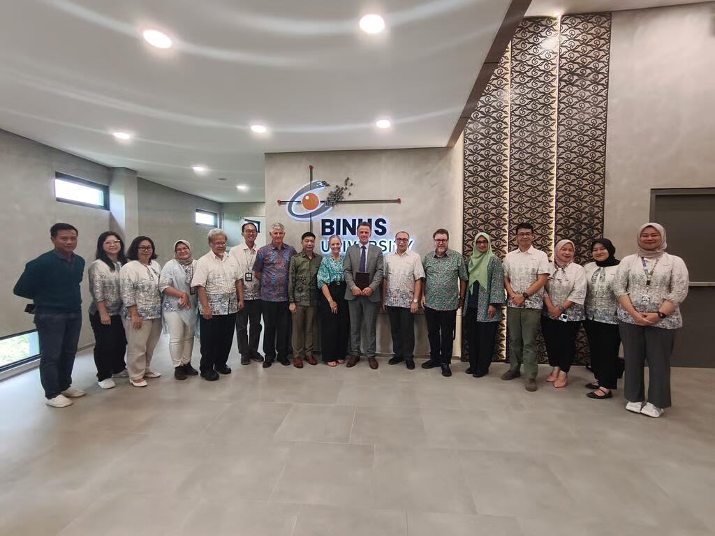 BINUS @Bandung Sambut Delegasi Deakin University Bahas Penguatan Layanan Karier