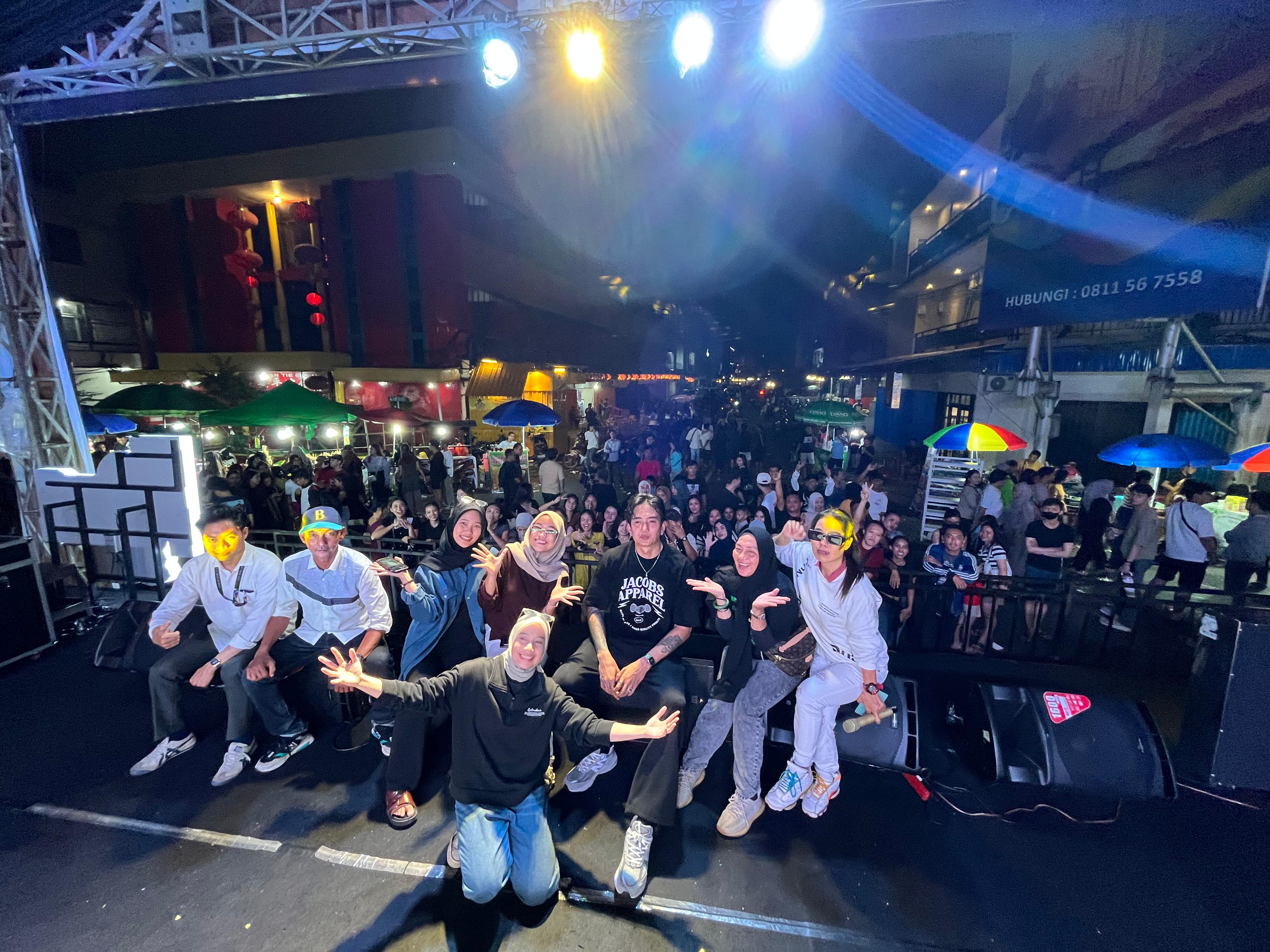 Pecah! DJ Genan Tutup Food Fest Pontianak 2025 dengan Meriah