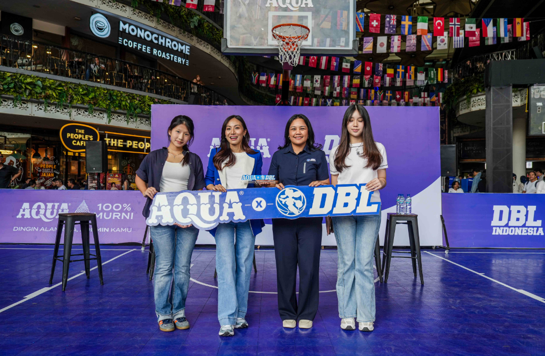 AQUA Resmi Jadi Hydration Partner DBL Indonesia Musim 2026-2027