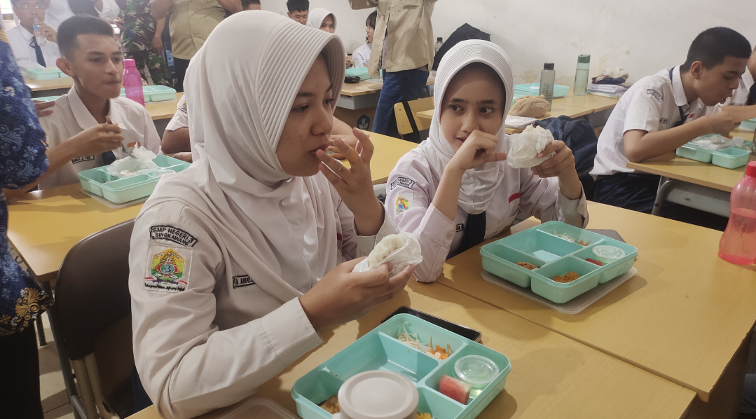 Makan Bergizi Gratis di Sekolah Singkawang Tetap Berjalan di Bulan Puasa, Ini Daftar Menunya