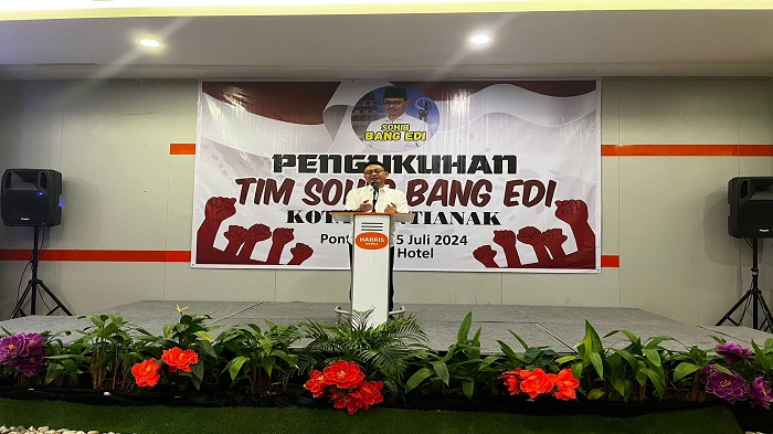 Dukung Edi Kamtono di Pilwako Pontianak 2024, Tim Sohib Bang Edi Resmi Dikukuhkan