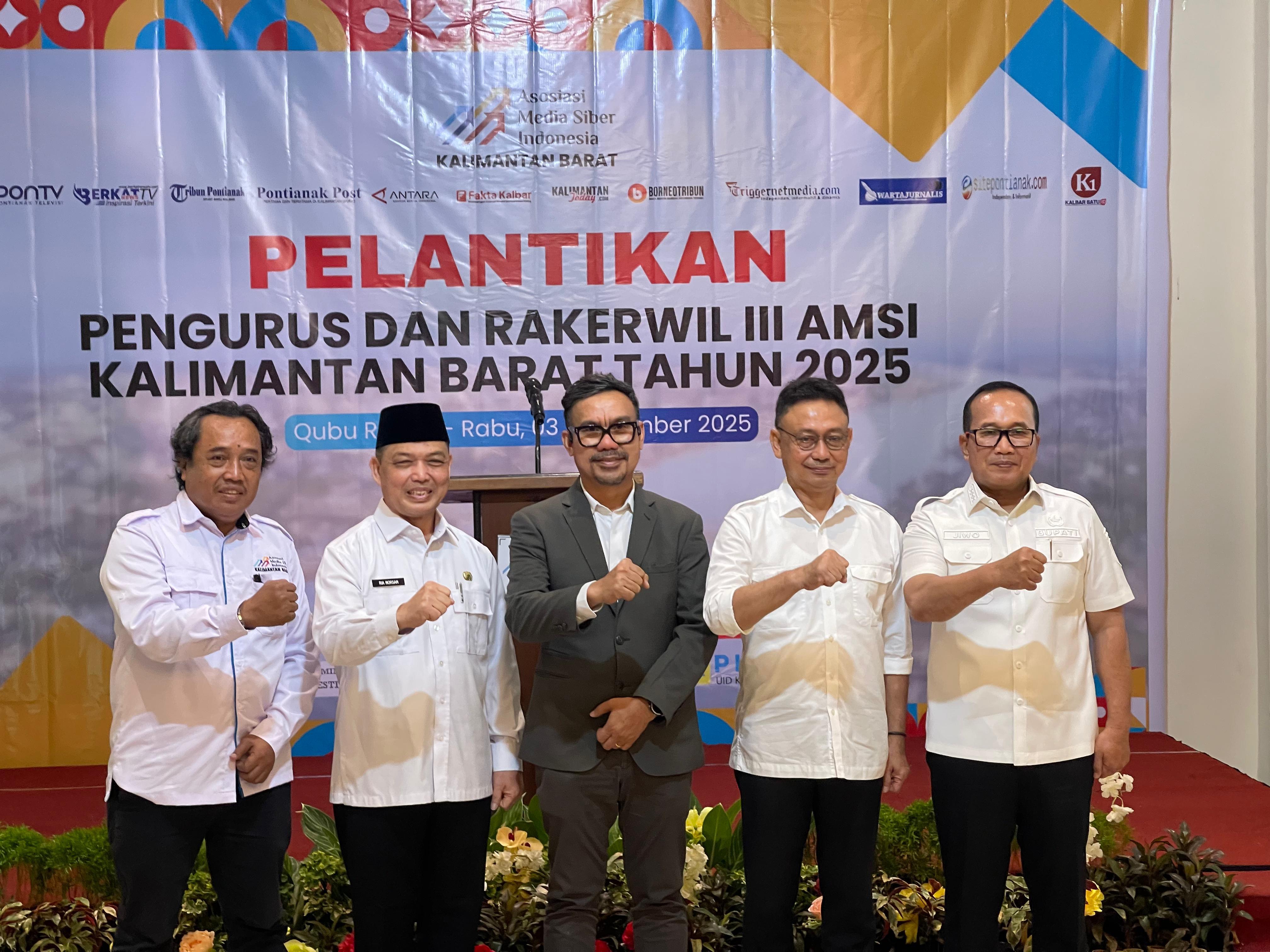 Wali Kota Pontianak Dorong AMSI Perkuat Literasi Digital dan Dukung Pembangunan Daerah