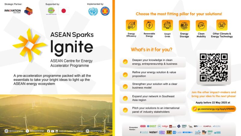 ASEAN Sparks Siap Mempercepat Inovasi Energi Terbarukan di Asia Tenggara