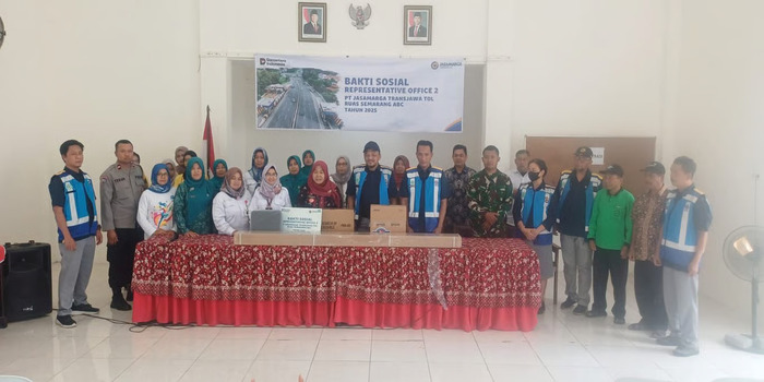 Salurkan Bantuan Sarana Lingkungan, JTT Dukung Pembangunan Berkelanjutan di Sekitar Ruas Tol Semarang