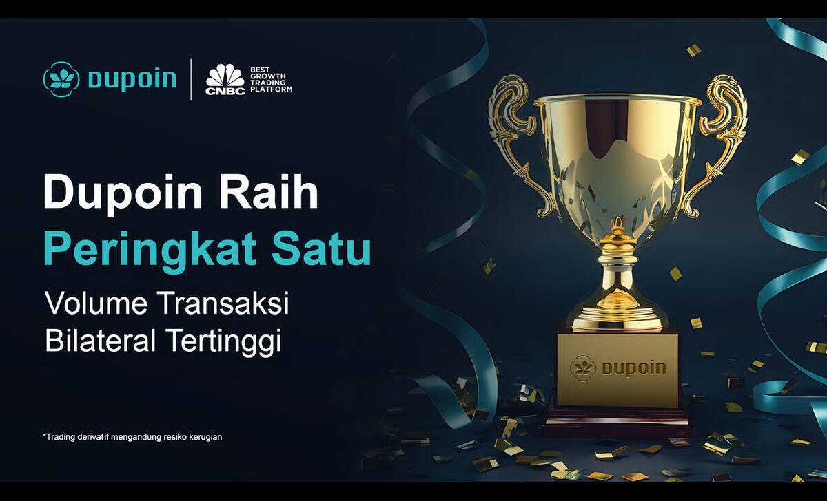 Dupoin Kembali Raih Peringkat Pertama sebagai Pialang dengan Volume Transaksi Terbesar September 2025 versi JF