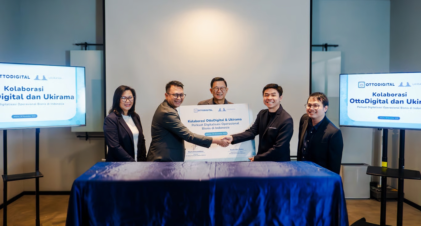 Dari Pembayaran hingga ERP, OttoDigital dan Ukirama Hadirkan Solusi Operasional Bisnis Terpadu untuk Percepat 