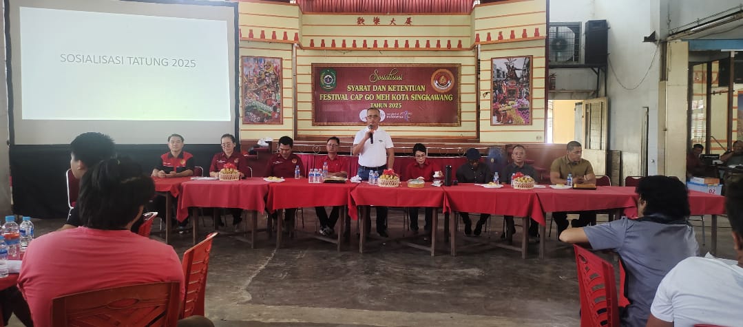 Panitia Perayaan Imlek dan CGM Gelar Sosialisasi Syarat dan Ketentuan Festival Cap Go Meh 2025 Kota Singkawang