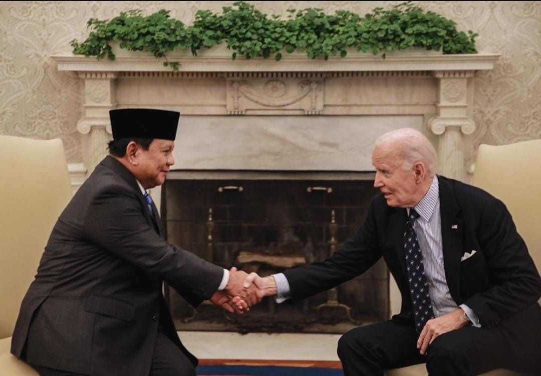 Presiden Prabowo Bertemu Joe Biden di Gedung Putih, Apa Saja yang di Bahas?