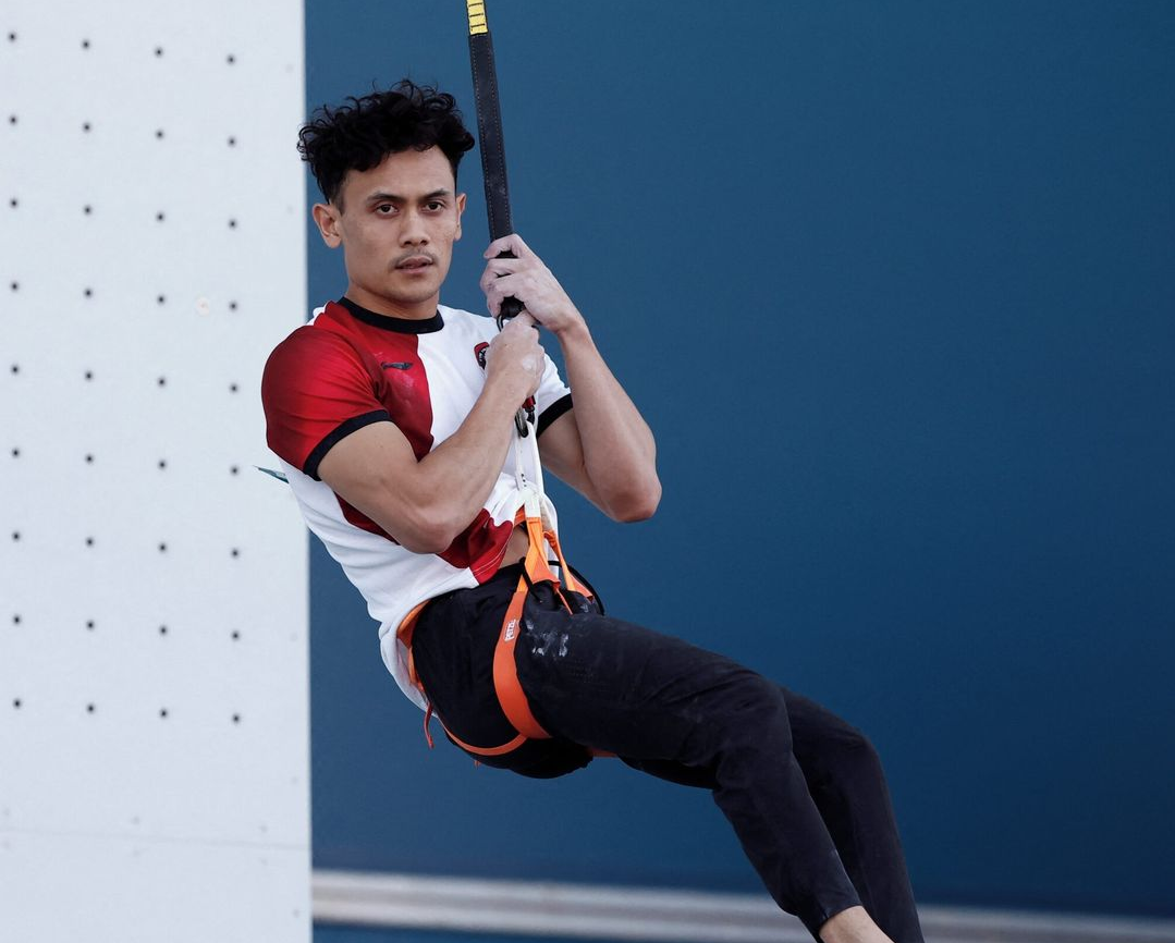 Veddriq Leonardo, Atlet Climber Asal Pontianak Berhasil Sumbang Medali Emas di Olimpiade Paris 2024