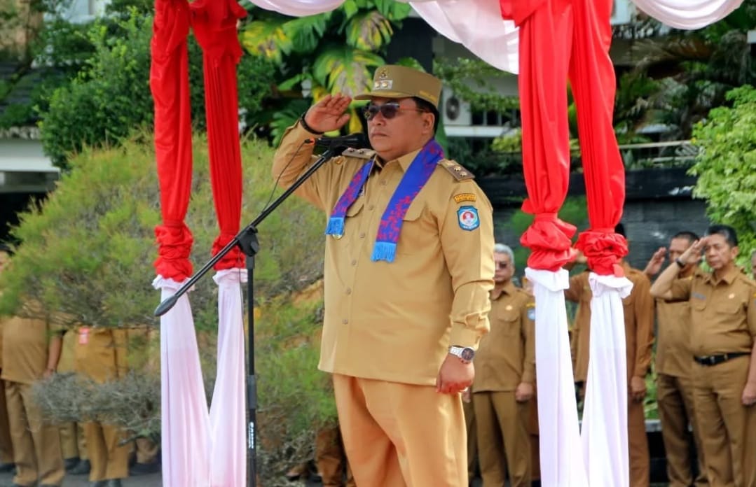 Wakil Bupati Kubu Raya Pimpin Apel Gabungan ASN Perdana, Tekankan Disiplin dan Kebersamaan