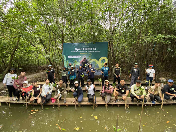 LindungiHutan Gelar Open Forest #2 di Kawasan Ekosistem Mangrove Pantai Indah Kapuk